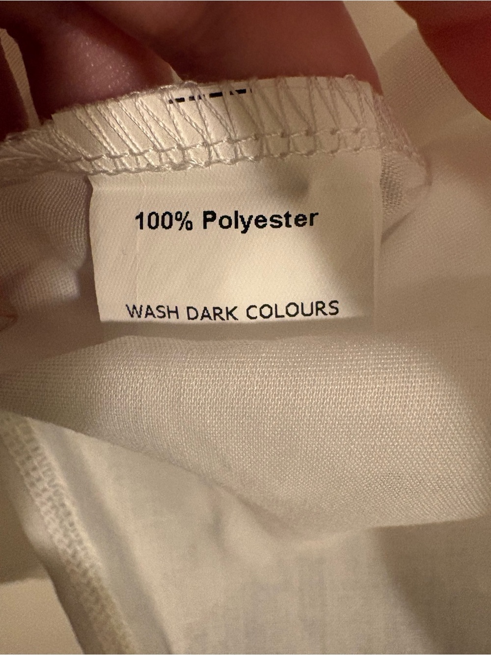 White Embroidered Peasant Blouse XL - Picture 6 of 6